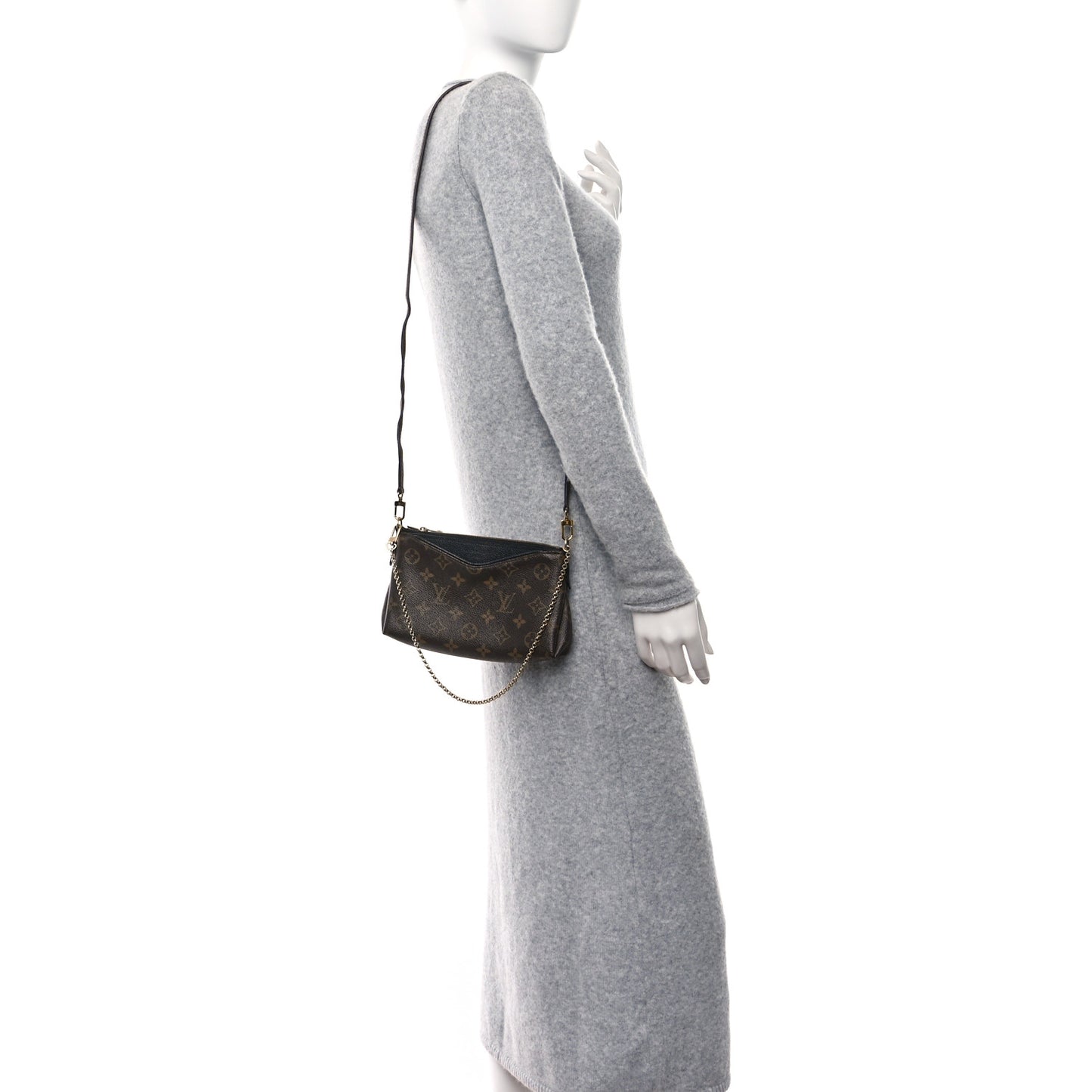 Monogram Pallas Clutch Black