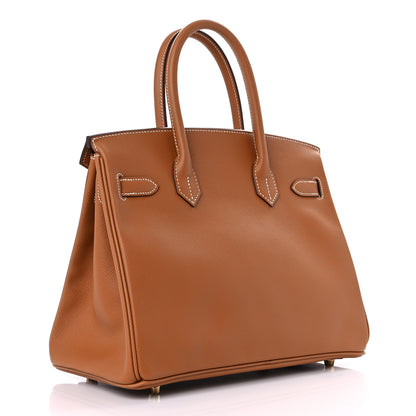 Hermes Epsom Birkin 30 Gold 3 of 10