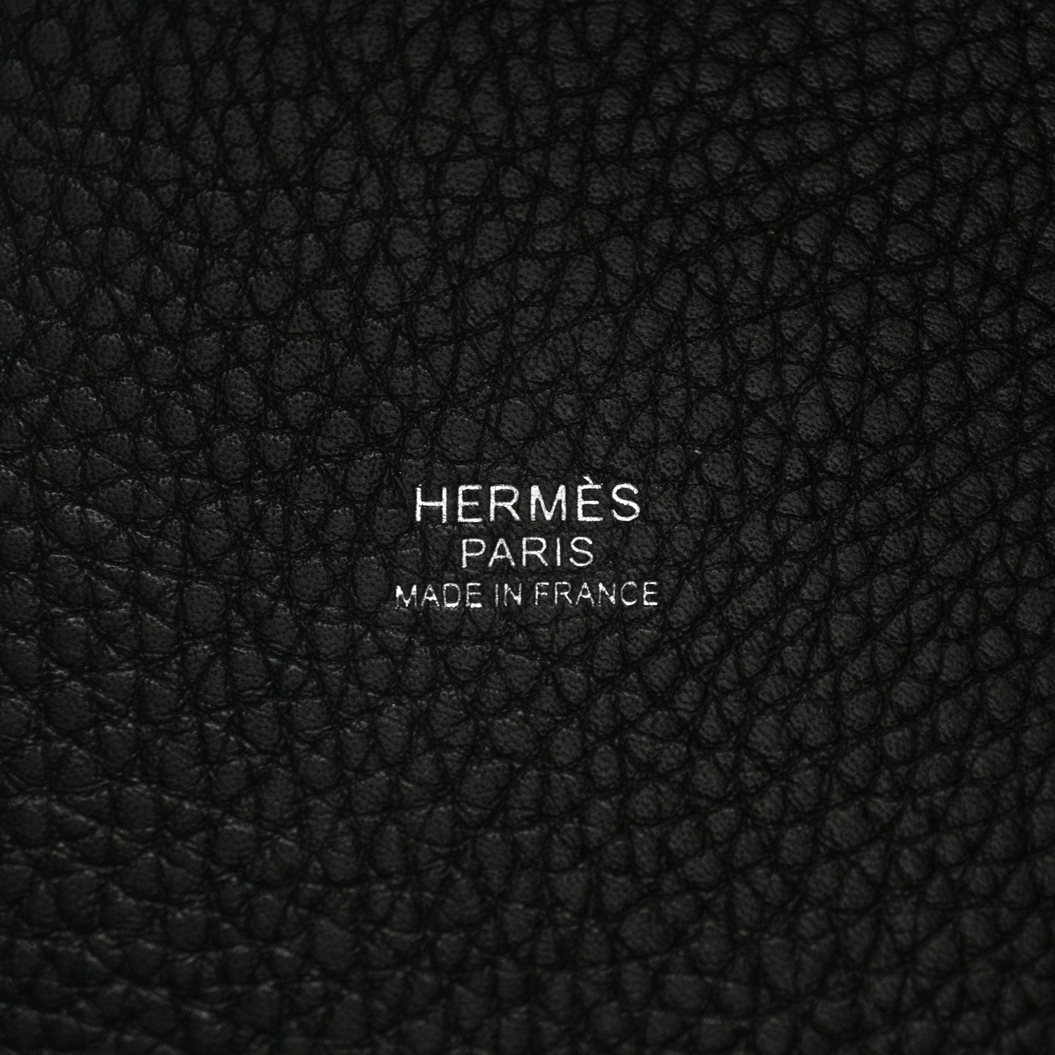 Hermes Taurillon Clemence Monochrome Picotin Lock 18 PM Black 6 of 11