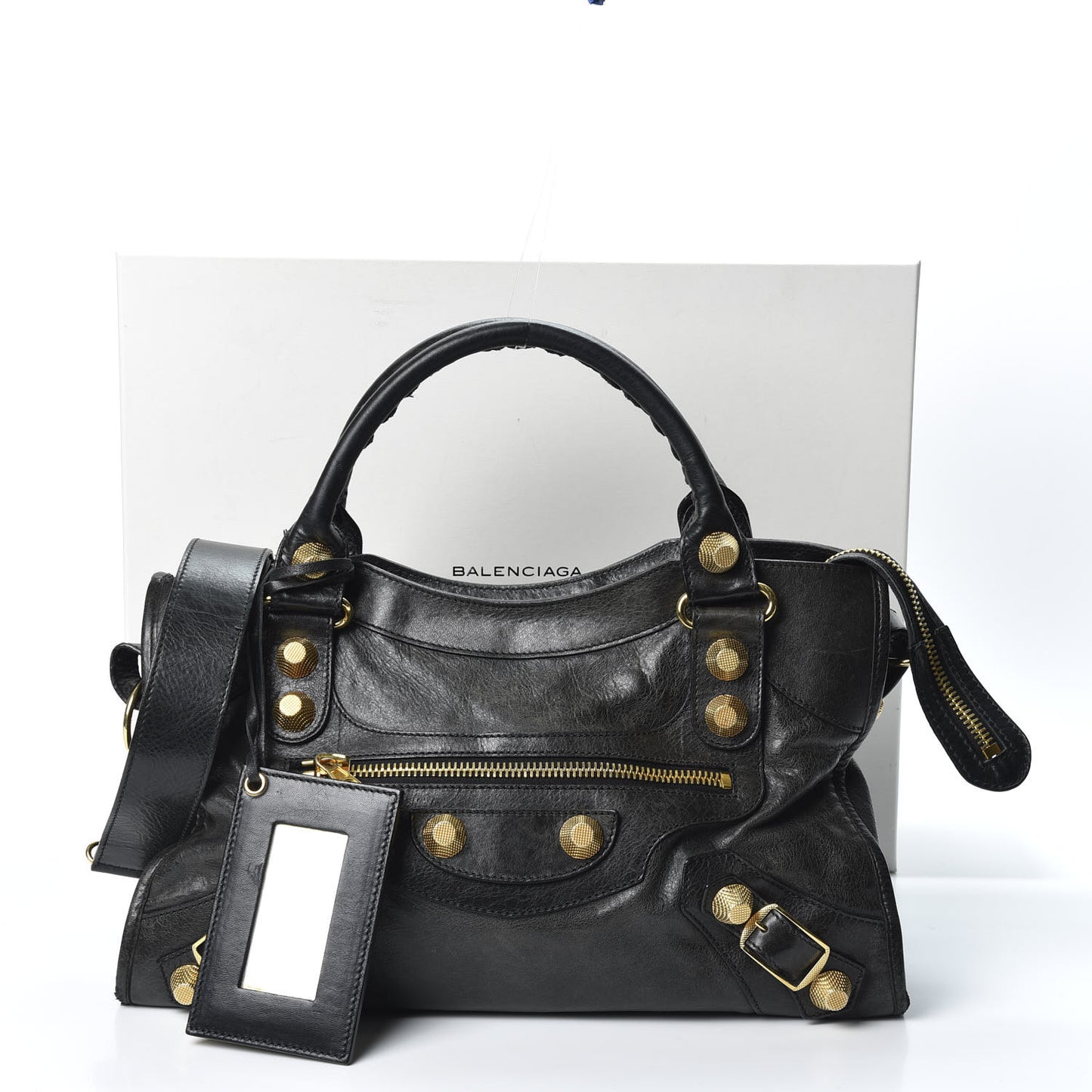 Agneau Giant 21 Gold Hardware City Black