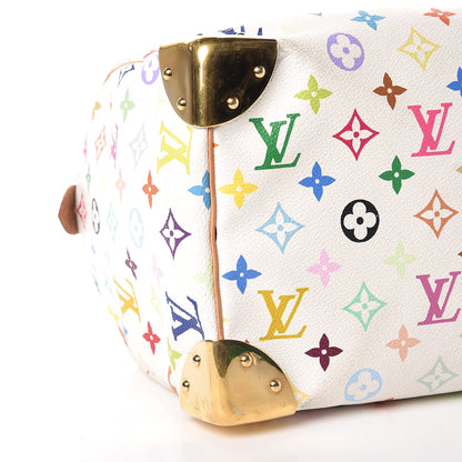 Louis Vuitton Monogram Multicolor Speedy 30 White 8 of 30