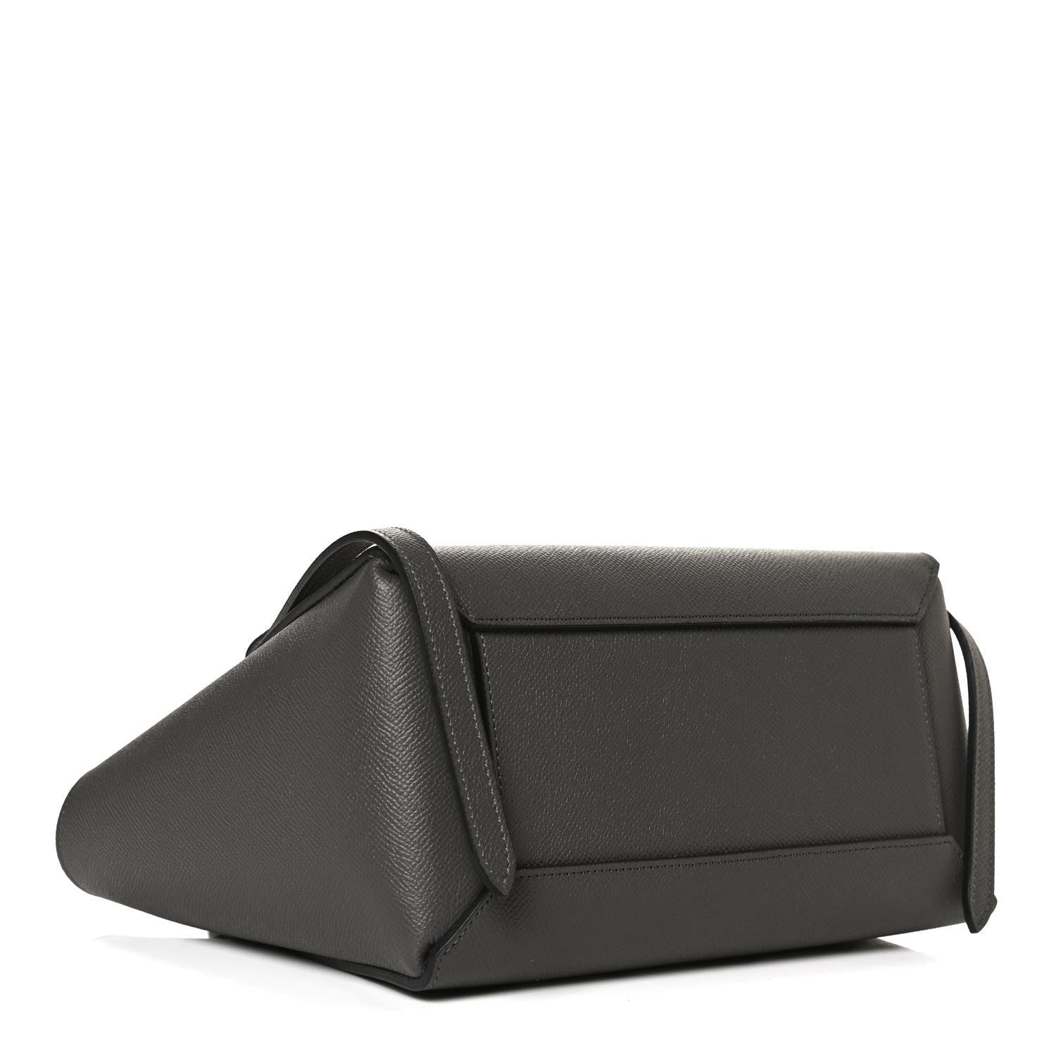 Celine Grained Calfskin Micro Belt Bag Grey 4 of 15