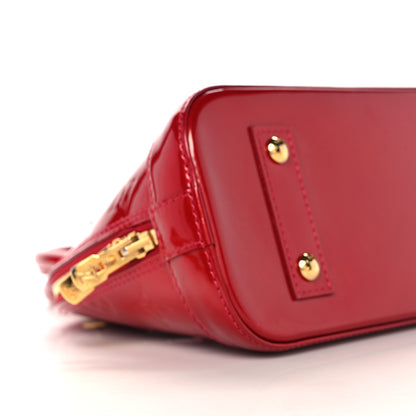 Louis Vuitton Vernis Alma BB Pomme D'Amour 7 of 10