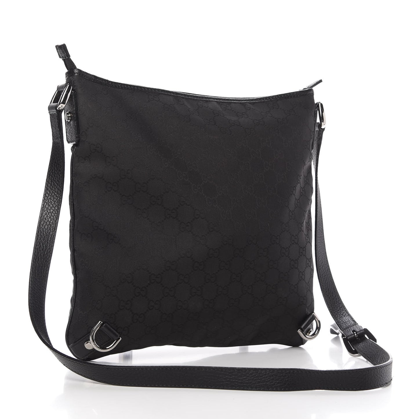 Monogram Abbey Messenger Bag Black