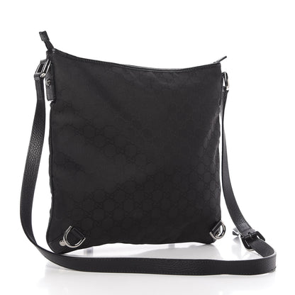 Gucci Monogram Abbey Messenger Bag Black 3 of 10