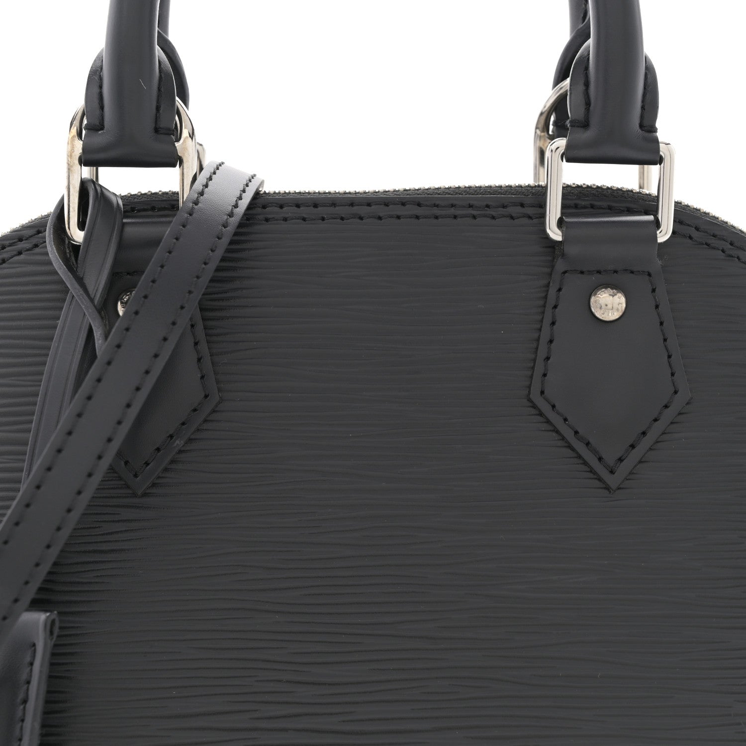 Louis Vuitton Epi Alma BB Black 8 of 10
