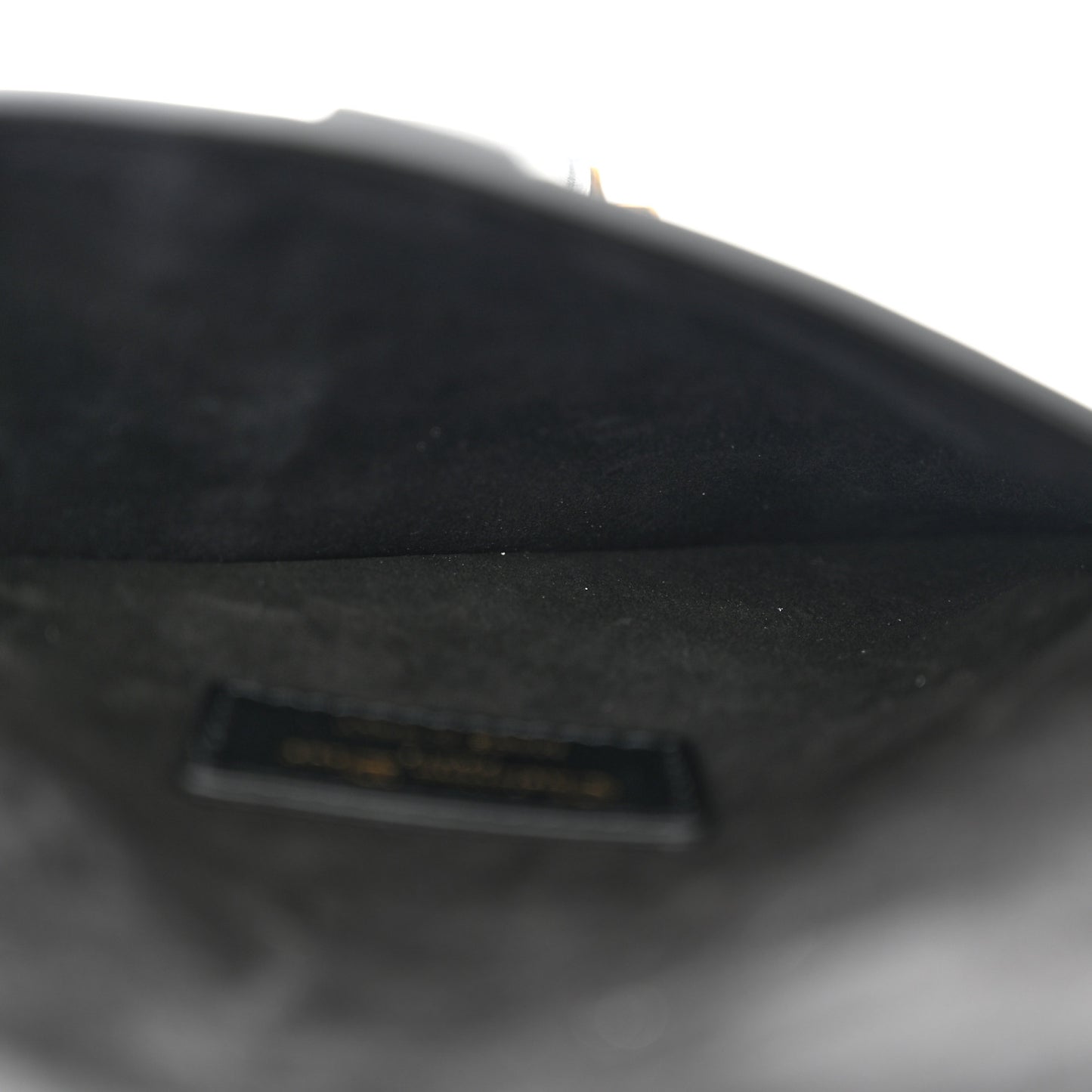 Calfskin Saddle Belt Bag Black
