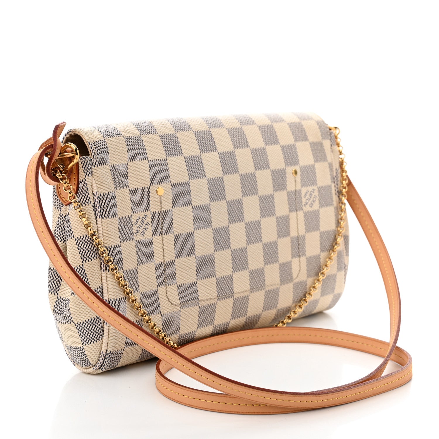 Louis Vuitton Damier Azur Favorite MM 3 of 11