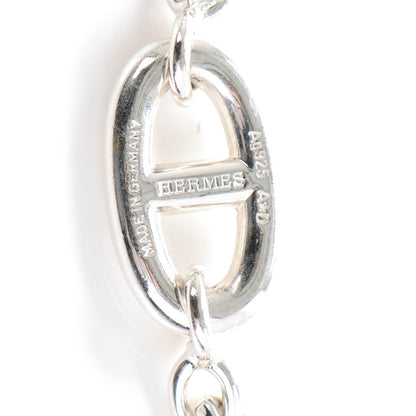 Hermes Sterling Silver Farandole Necklace 120 4 of 5