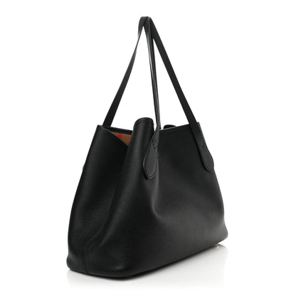 Burberry Grainy Calfskin Medium Honeybrook Tote Black 4 of 12