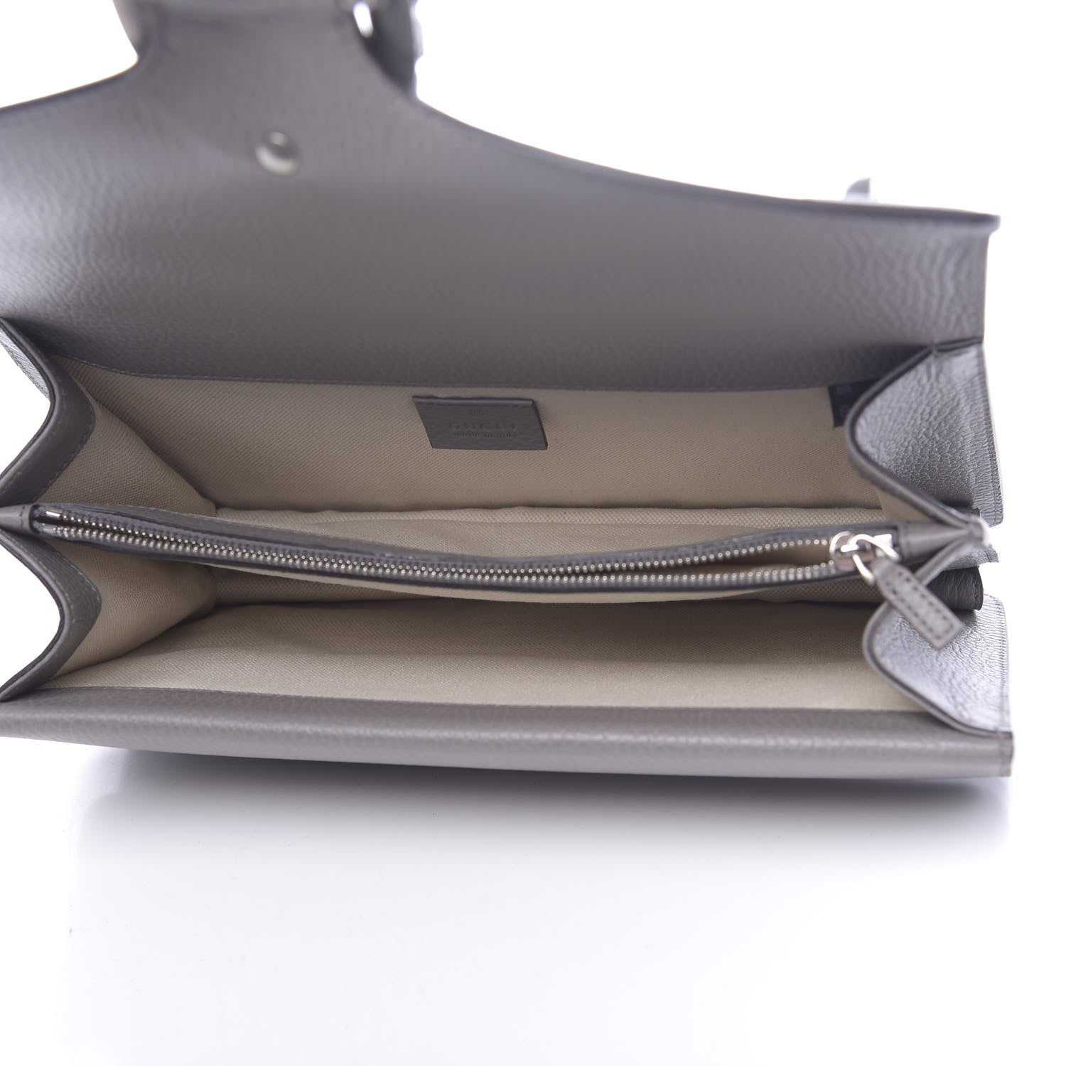 Gucci Pebbled Calfskin Small Dionysus Shoulder Bag Dusty Grey 5 of 10