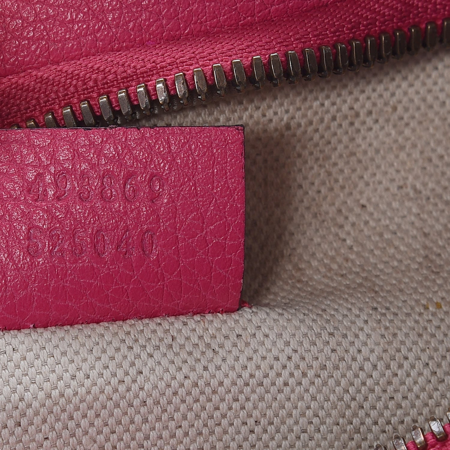 Gucci Grained Calfskin Logo Belt Bag Pink 7 of 14
