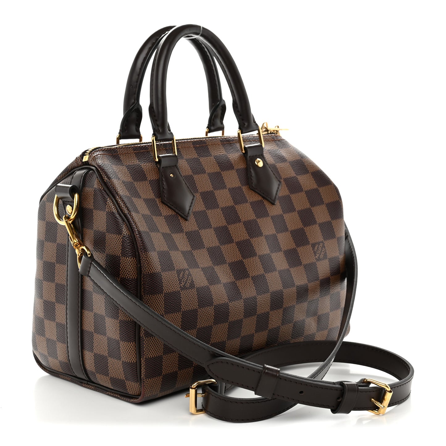Damier Ebene Speedy Bandouliere 25