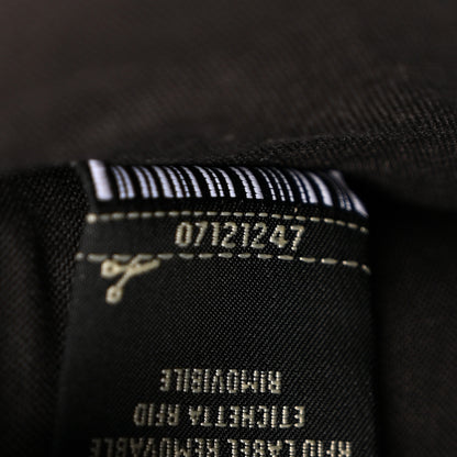 Fendi Suede Vitello Grace Micro FF Large Flat Pouch Nude Spring Maya 7 of 10