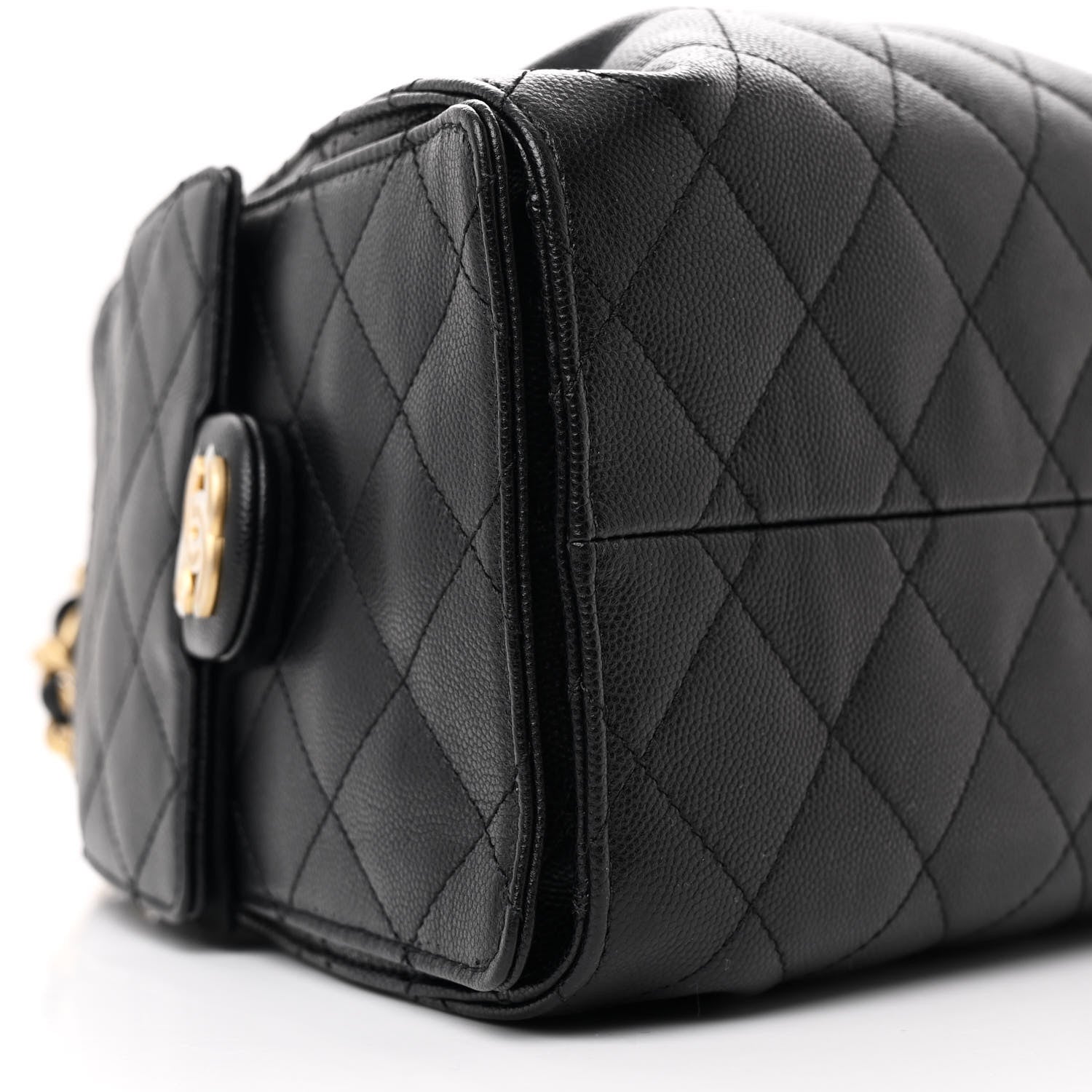 Chanel Caviar Quilted Small Chanel 25 Handbag Black 9 of 11