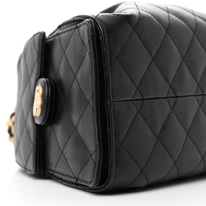 Chanel Caviar Quilted Small Chanel 25 Handbag Black 9 of 11