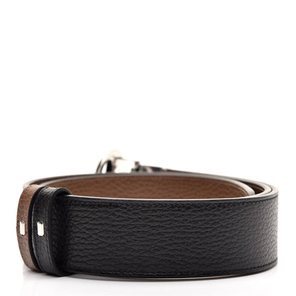 Gucci Calfskin 1973 Reversible Belt 90 36 Black Brown 2 of 7