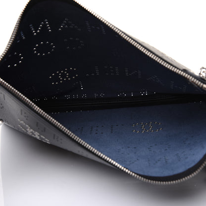 Chanel Calfskin Eyelets Clutch Black 5 of 10