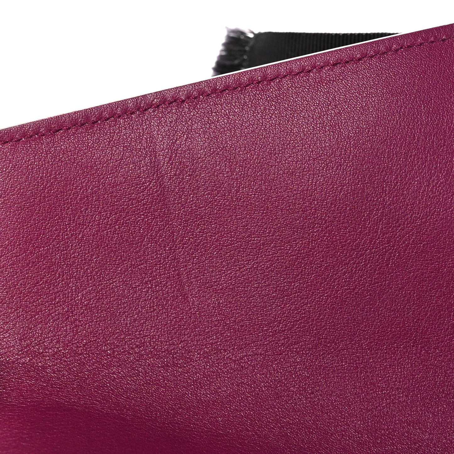 Crocodile Osiride Future Top Handle Bag Violet Cyclamin Black