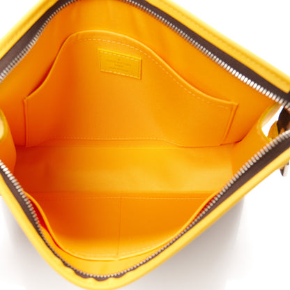 Louis Vuitton Monogram Macassar Pochette Voyage MM Safran Yellow 5 of 7
