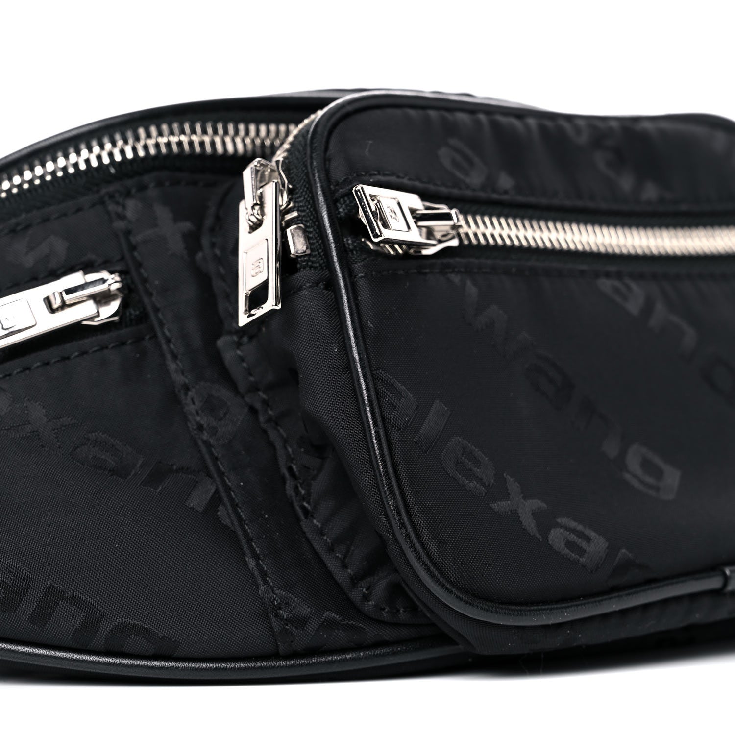 Alexander Wang Nylon Logo Printed Attica Belt Bag Black 7 of 11