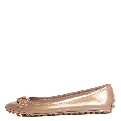 Louis Vuitton Patent Calfskin Oxford Ballerina Flats 36.5 Rose Poudre 1 of 7