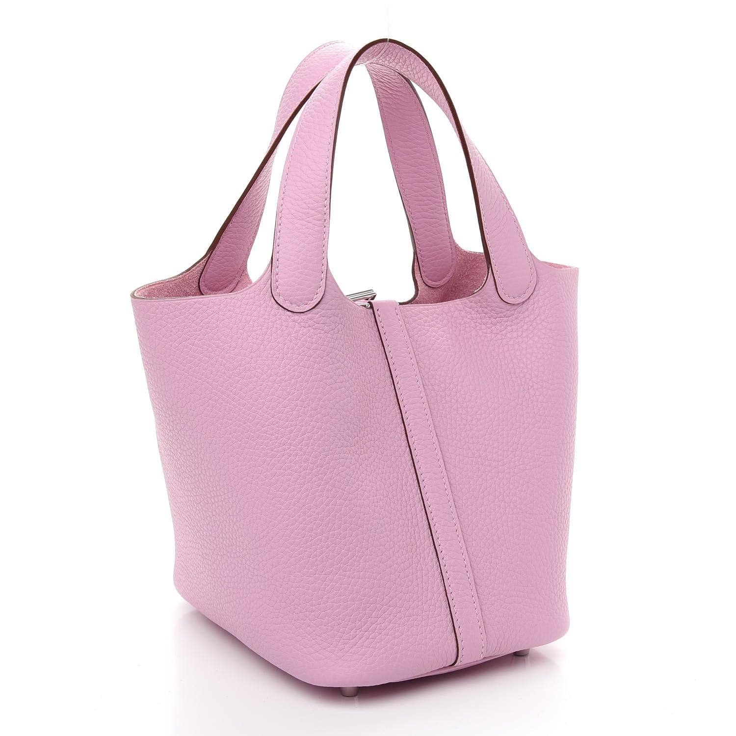 Hermes Taurillon Clemence Picotin Lock 18 PM Mauve Sylvestre 3 of 8