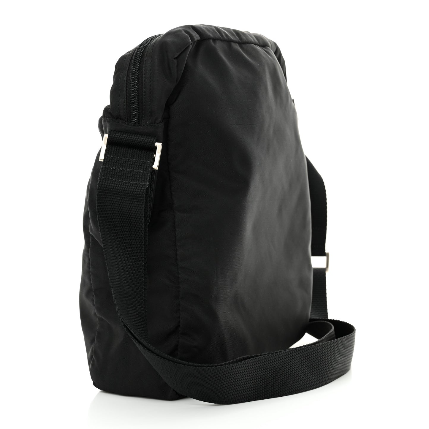 Tessuto Nylon Messenger Bag Black