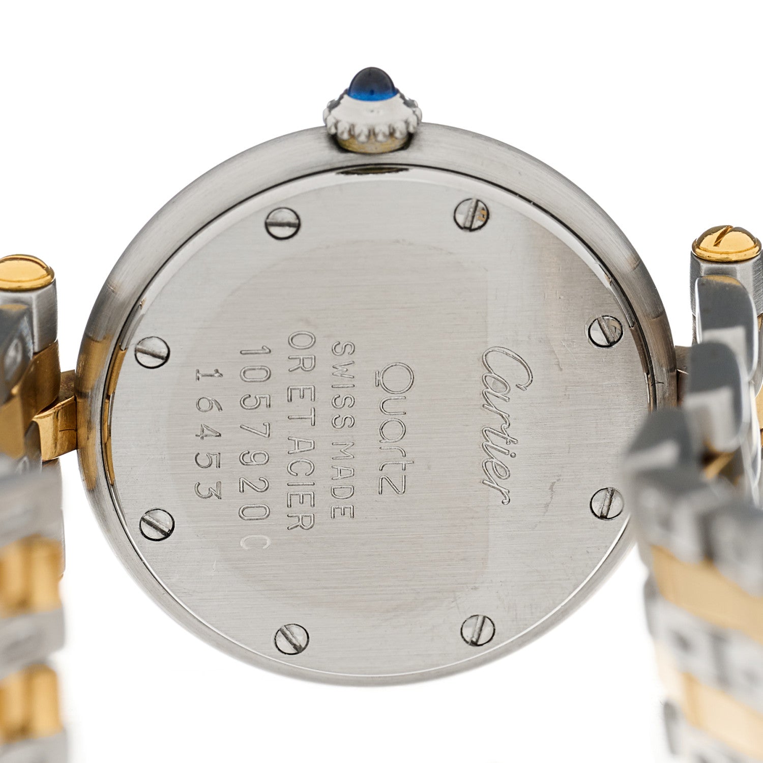 Cartier Stainless Steel 18K Yellow Gold 24mm Panthere Vendome Quartz Watch 4 of 4