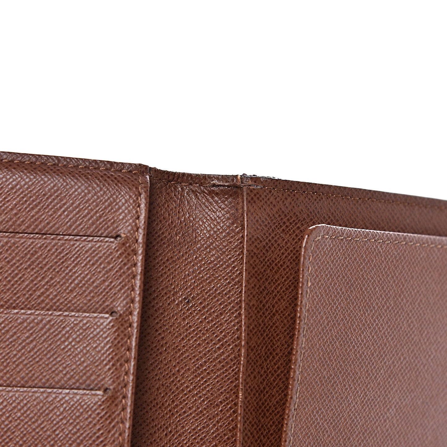Monogram Porte Chequier Cartes Credit European Checkbook Wallet