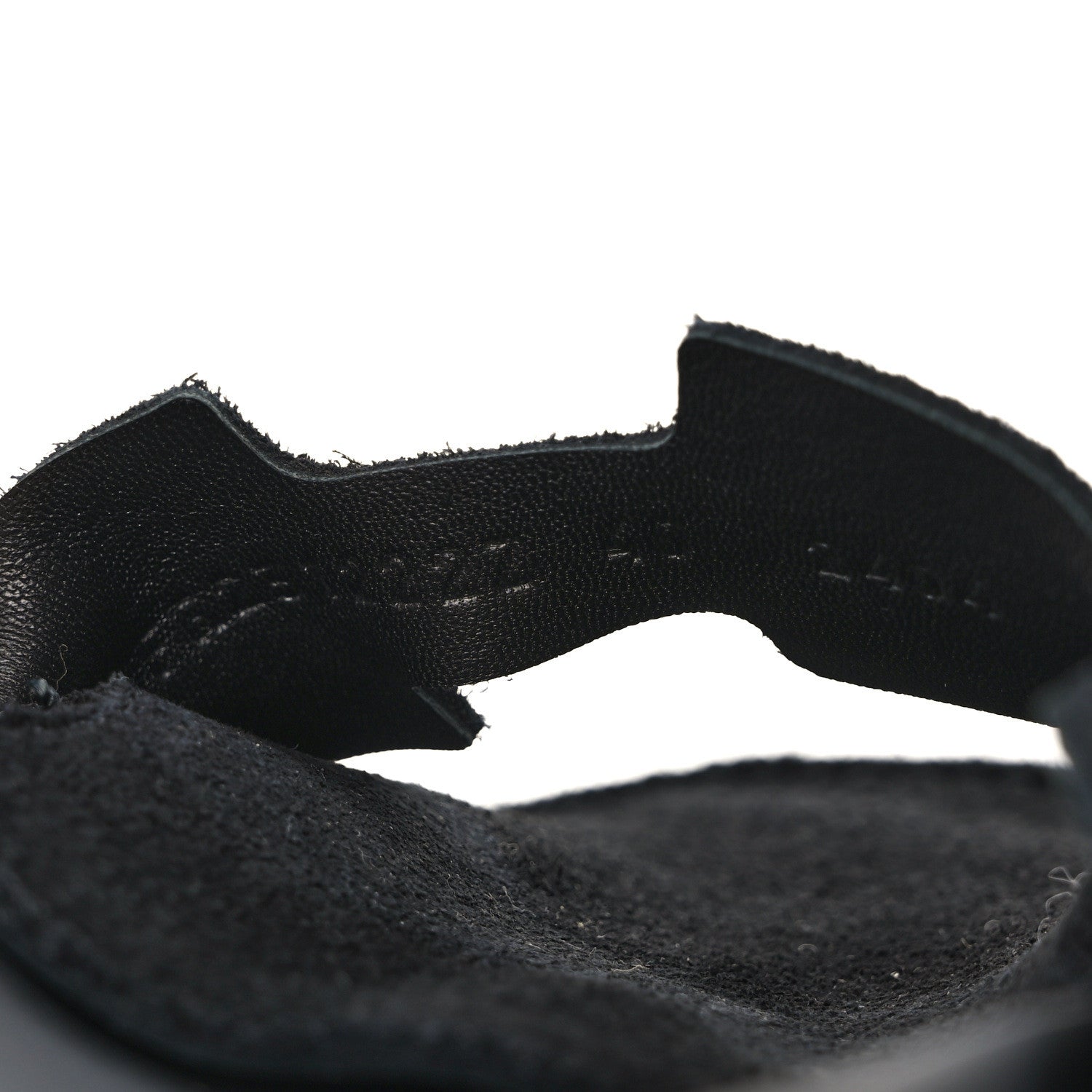 Hermes Suede Calfskin Go Mules 40 Black 8 of 8