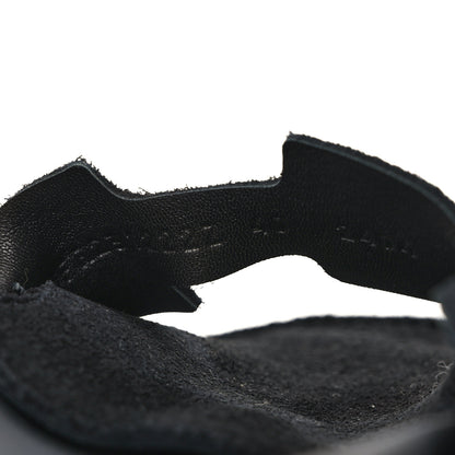 Hermes Suede Calfskin Go Mules 40 Black 8 of 8
