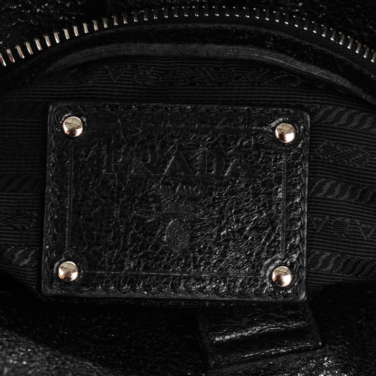 Cervo Lux Shoulder Bag Nero Black