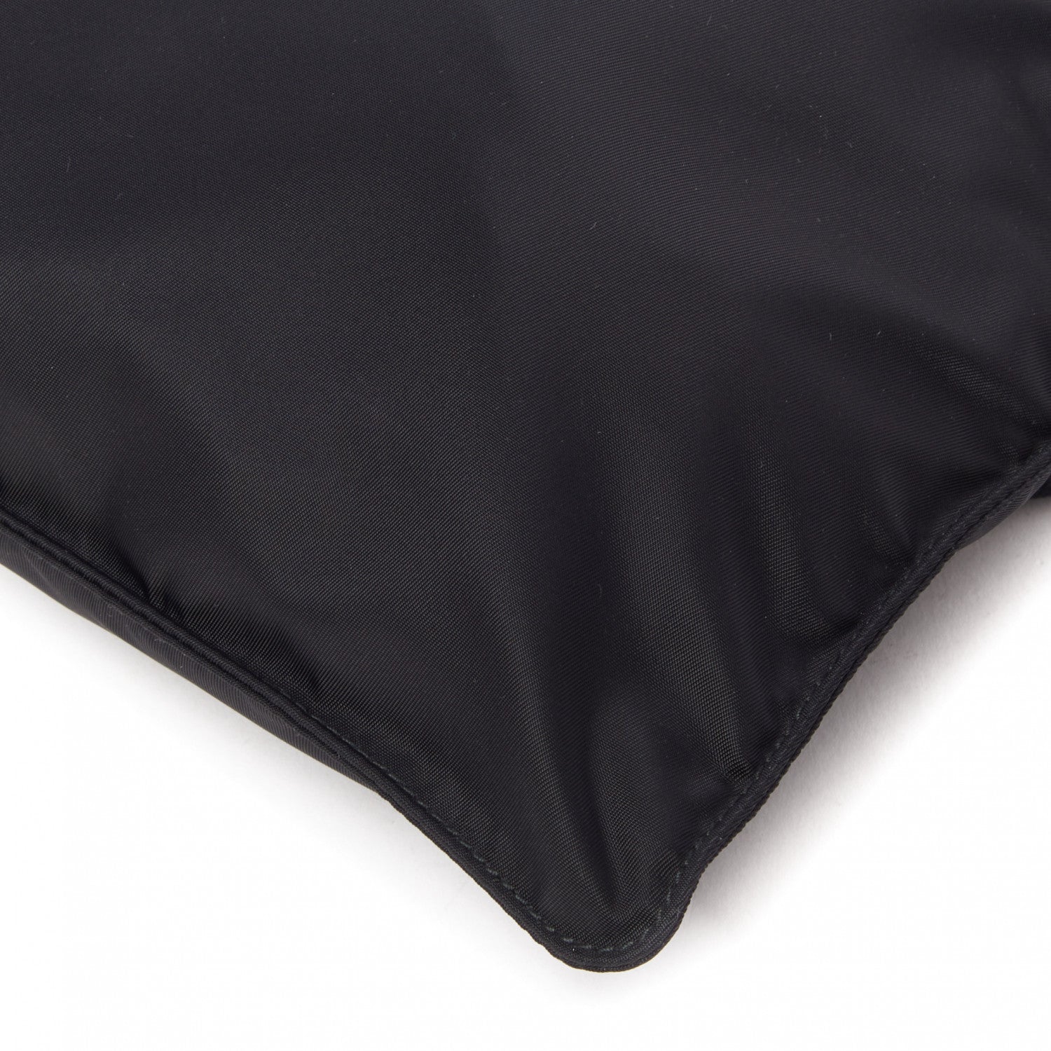 Prada Nylon Vela Flat Messenger Bag Black 5 of 10