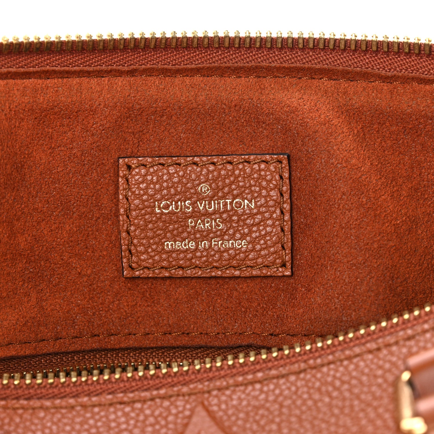 Louis Vuitton Empreinte Monogram Giant Speedy Bandouliere 25 Cognac 6 of 9