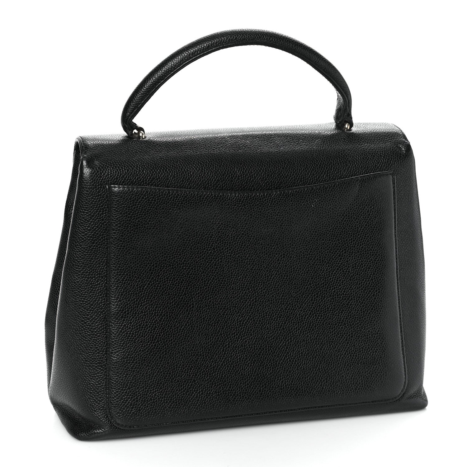 Chanel Caviar Kelly Jumbo Flap Black 3 of 10
