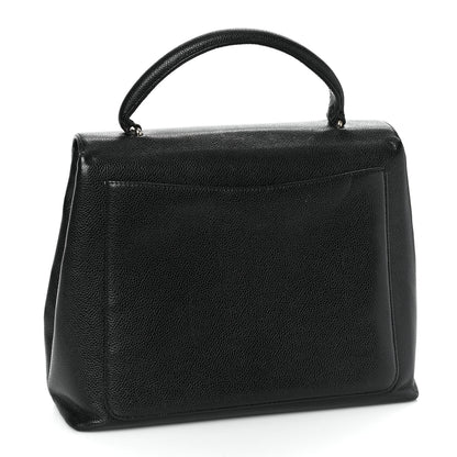 Chanel Caviar Kelly Jumbo Flap Black 3 of 10