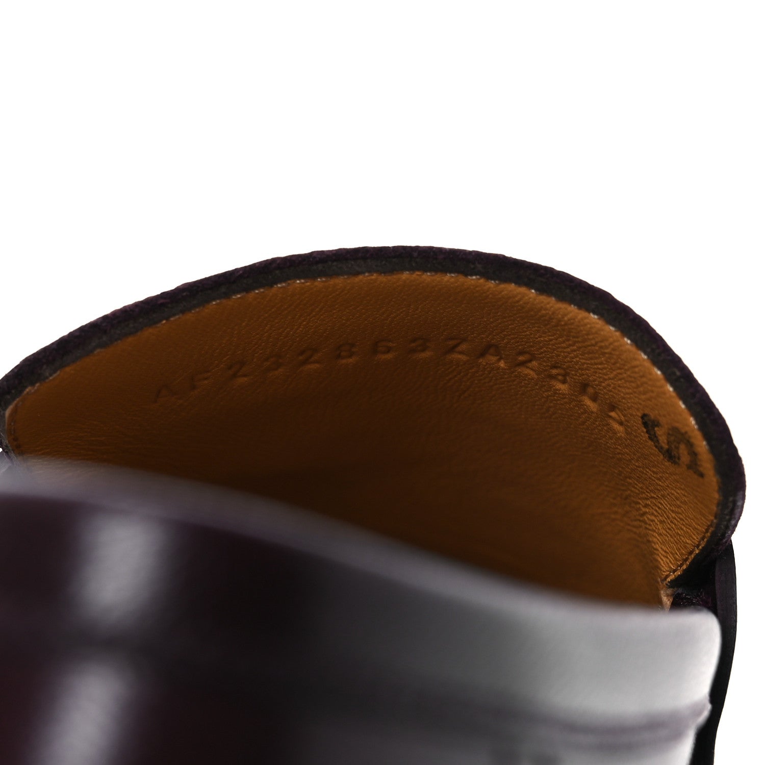 Hermes Goatskin Mens Paris Loafers 42 Marron Mahogany 10 of 13