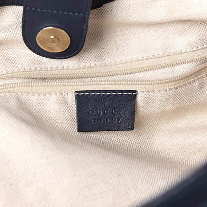 Gucci Guccissima Medium Sukey Tote Blue 6 of 11