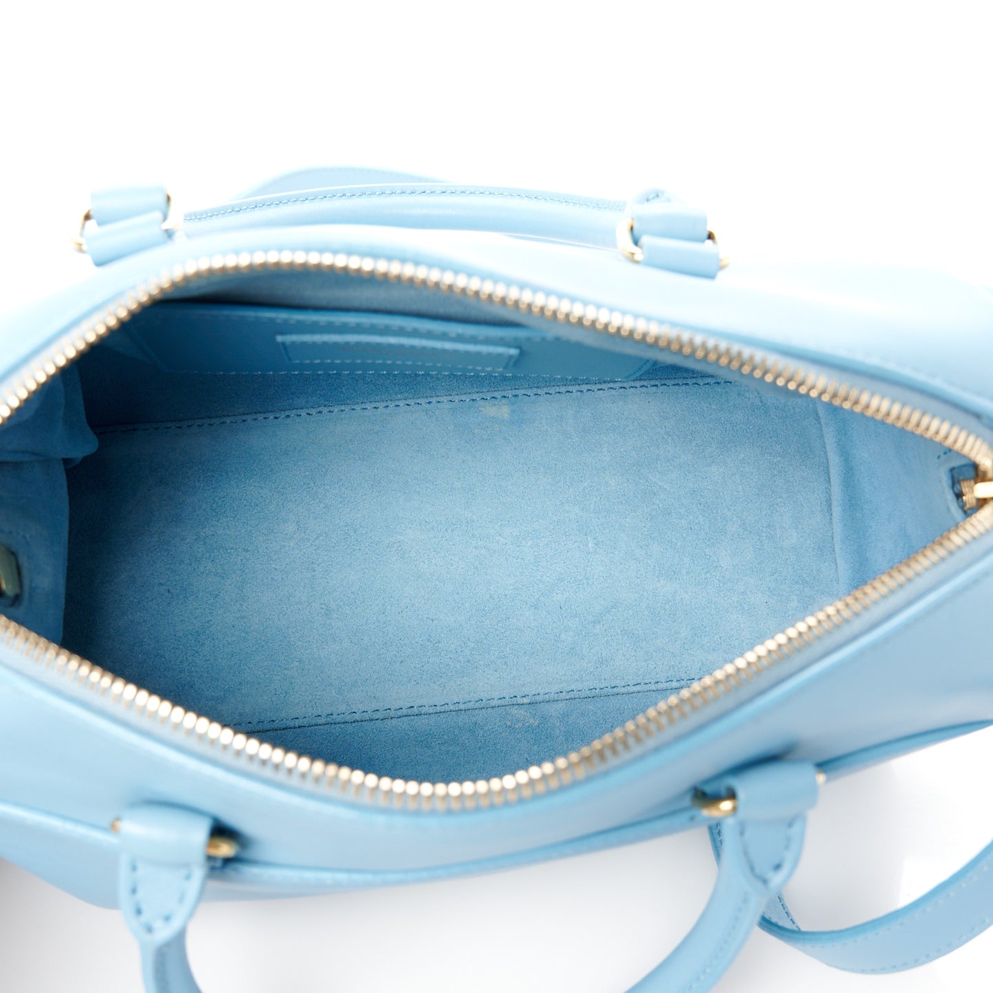 Calfskin Classic Baby Duffle Light Blue