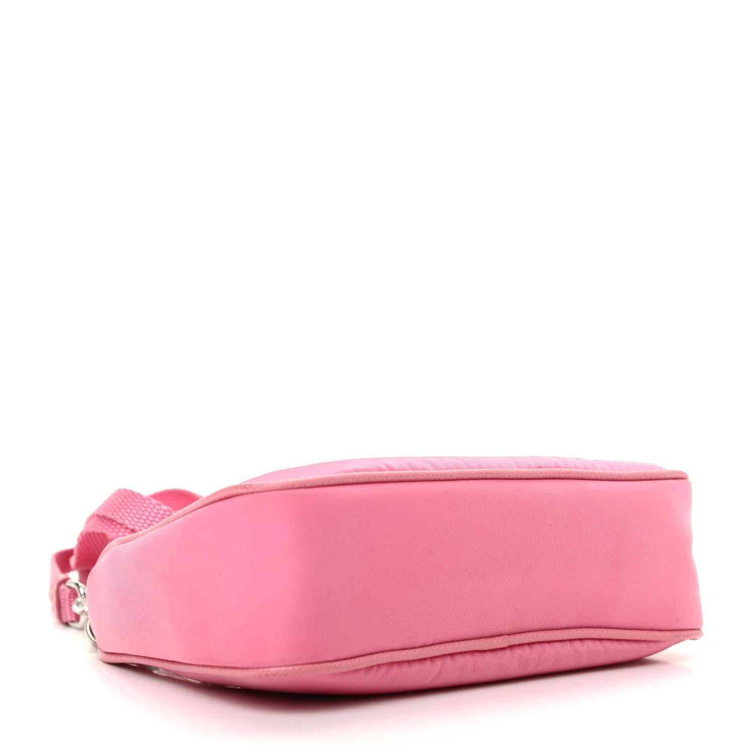Prada Tessuto Nylon Saffiano Mini Re-Edition 2000 Shoulder Bag Begonia 4 of 9