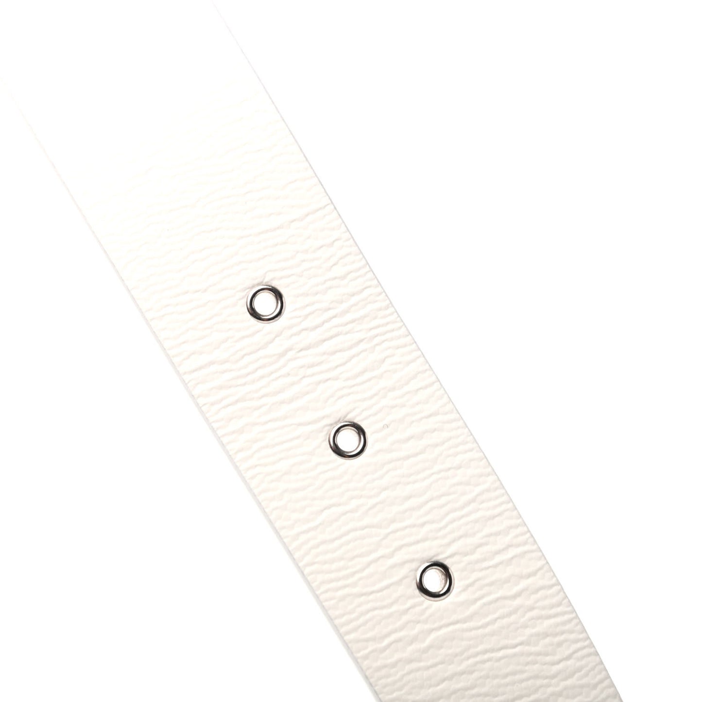 Calfskin CC Belt 95 White