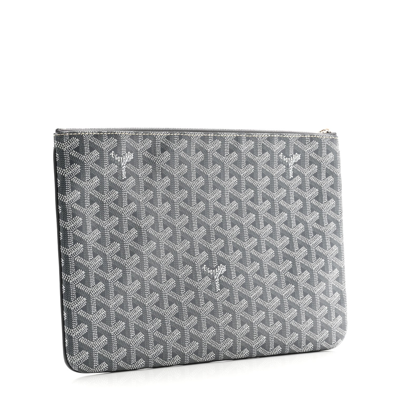 Goyard Goyardine Senat Pochette MM Grey 3 of 8