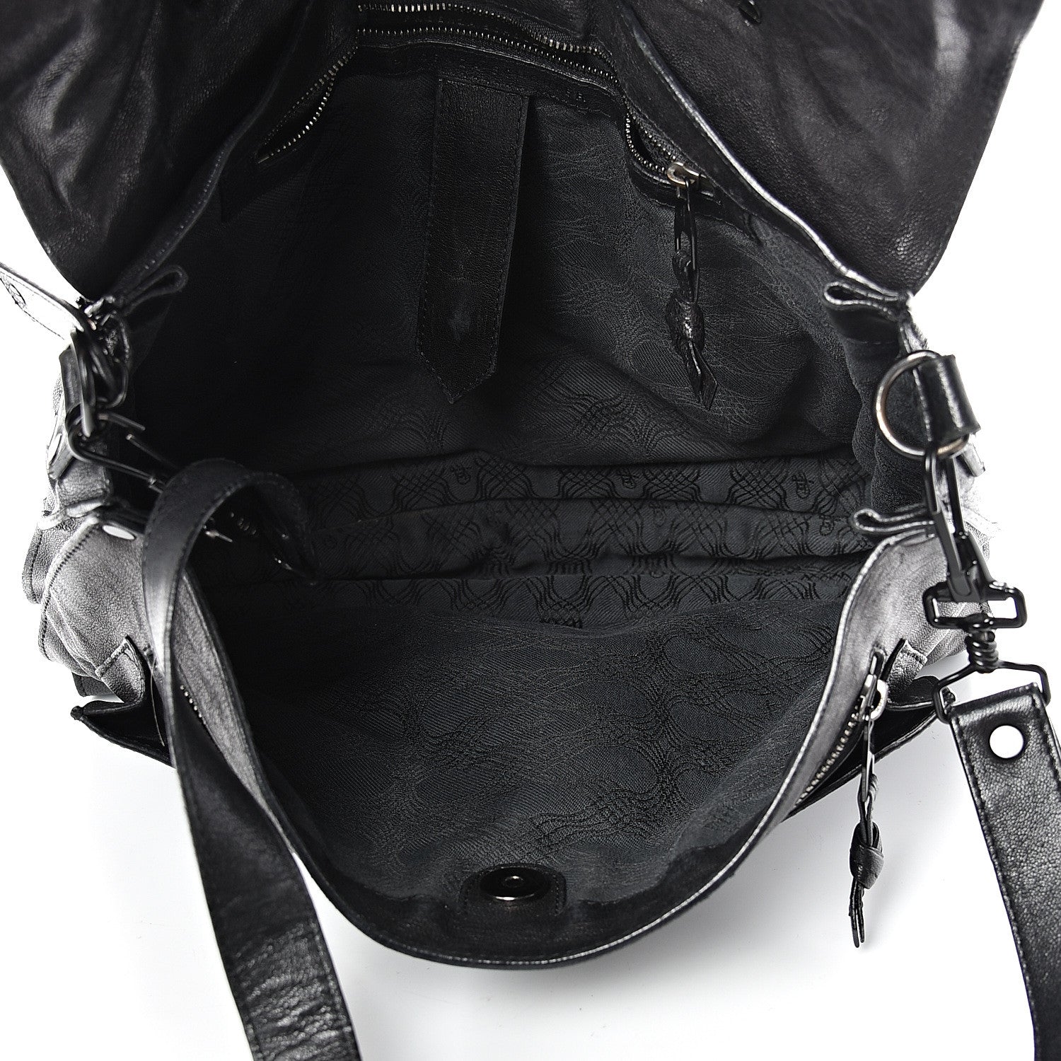 Proenza Schouler Lambskin Large PS1 Satchel Black 4 of 21