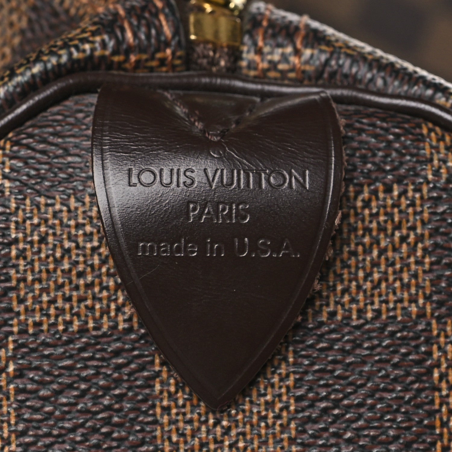 Louis Vuitton Damier Ebene Speedy 35 6 of 11