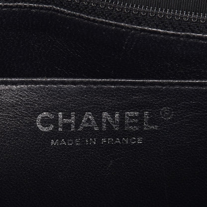 Chanel Caviar Quilted Jumbo Single Flap Black 6 of 10