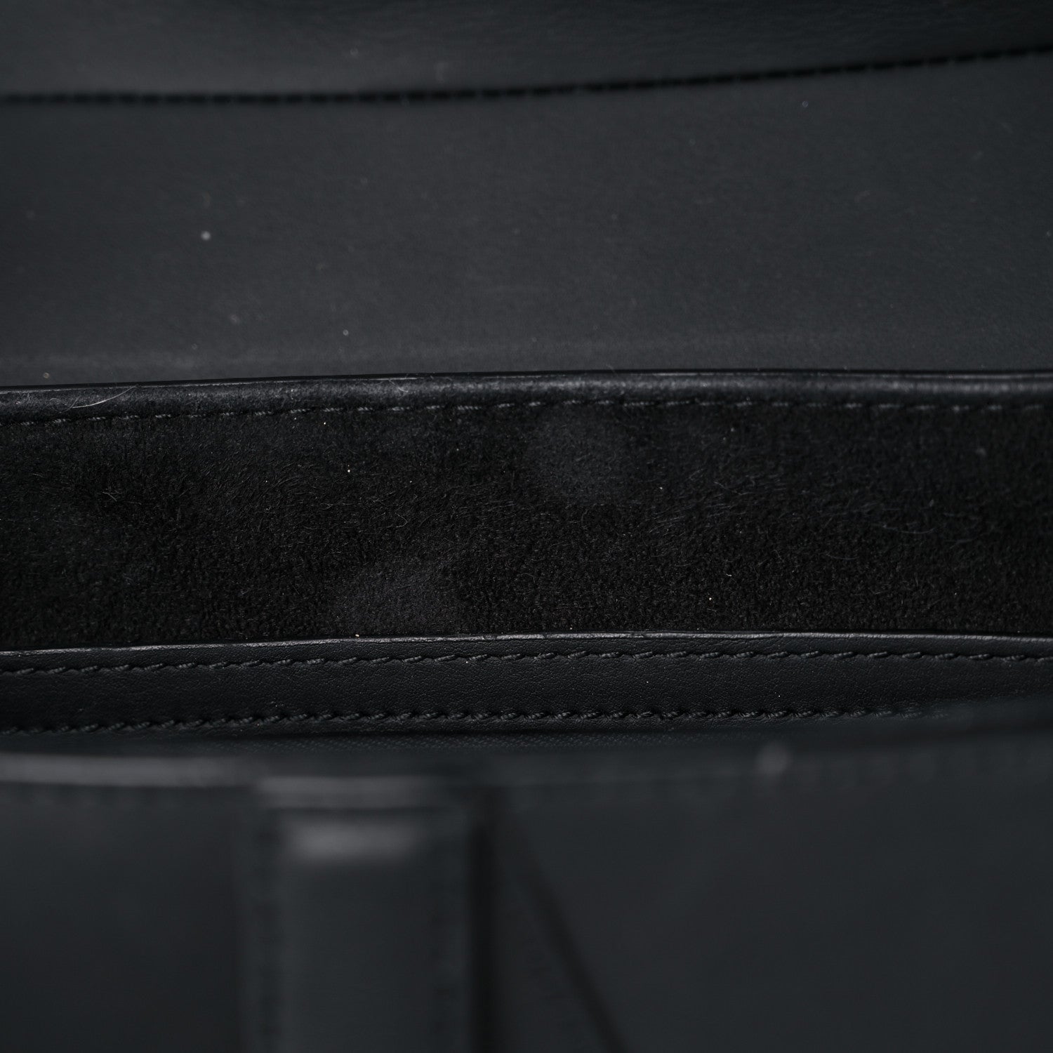 Christian Dior Ultra Matte Calfskin Saddle Bag Black 10 of 16