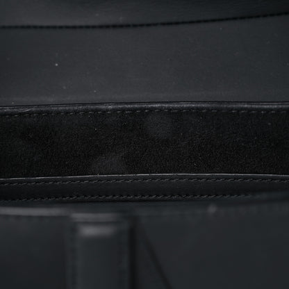 Christian Dior Ultra Matte Calfskin Saddle Bag Black 10 of 16
