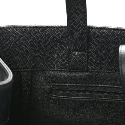 Chanel Caviar Quilted Large Business Affinity Shopping Bag Black 12 of 13