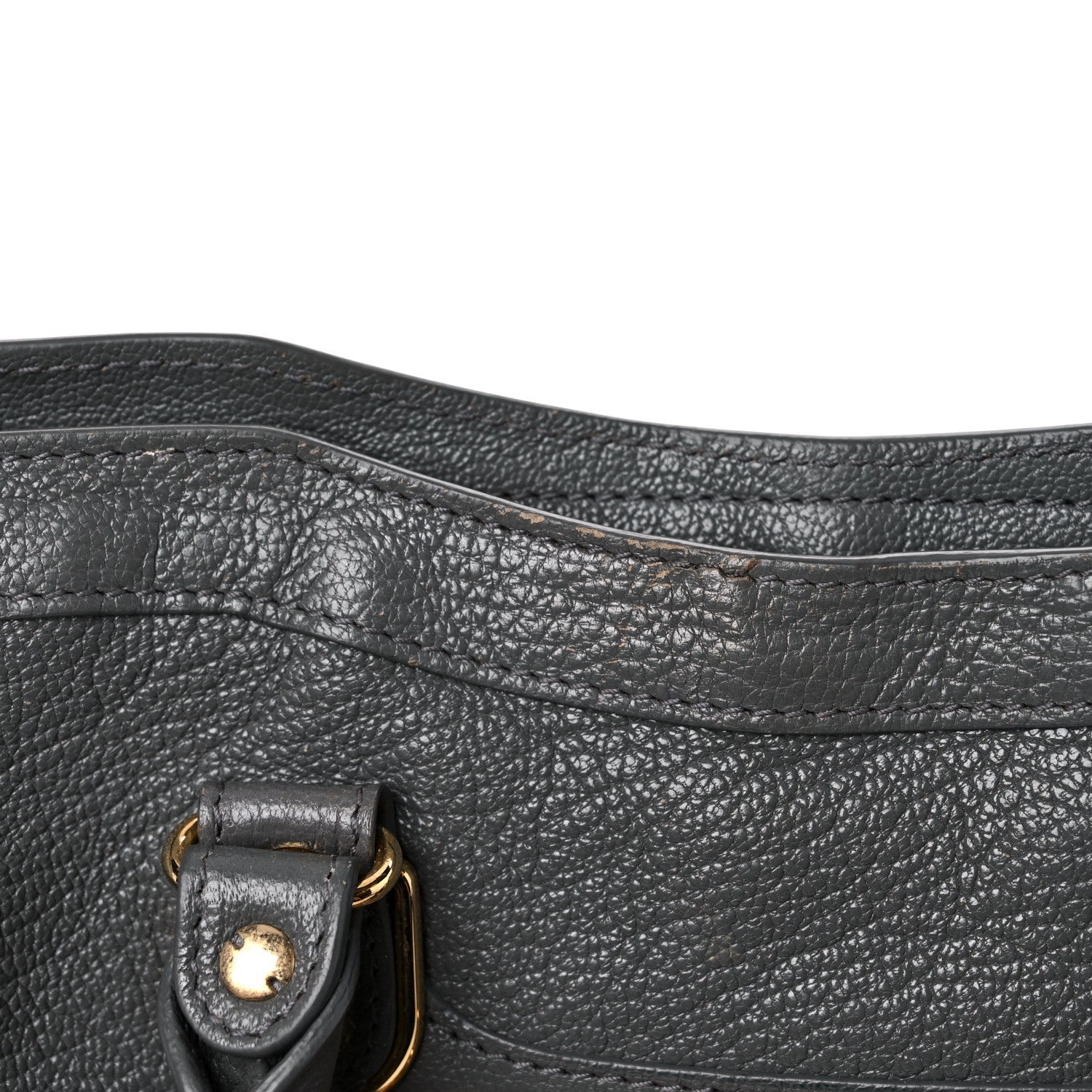 Balenciaga Chevre Gold Metallic Edge Hardware S City Gris Acier 17 of 23